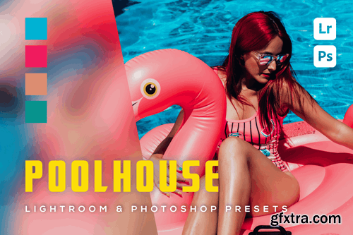 6 Poolhouse Lightroom and Photoshop Presets MTPFHGK