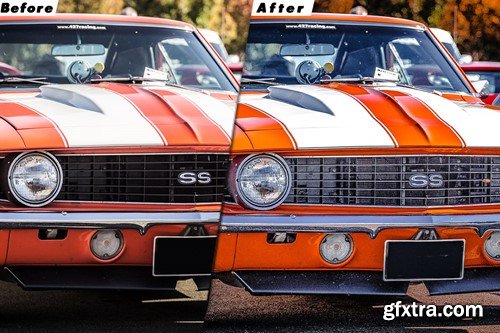 HDR Cars Lightroom Presets & luts Premiere Pro ES62ACD