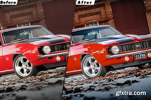 HDR Cars Lightroom Presets & luts Premiere Pro ES62ACD