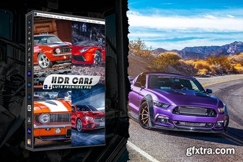 HDR Cars Lightroom Presets & luts Premiere Pro ES62ACD