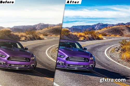 HDR Cars Lightroom Presets & luts Premiere Pro ES62ACD