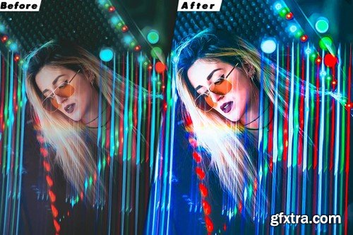 Neon Portrait Lightroom Presets & luts Premiere AZLR5JJ