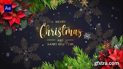 Videohive Merry Christmas Intro 2025 55492225