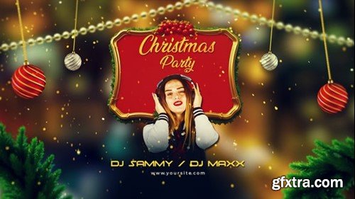 Videohive Christmas Party Invitation Opener 55502833