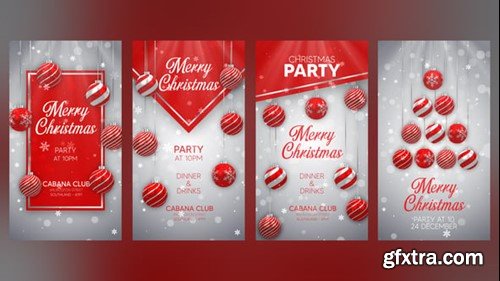 Videohive White Christmas Instagram Stories 55487597