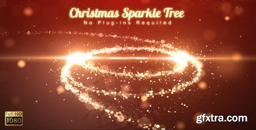 Videohive Sparkling Christmas Tree 6314977