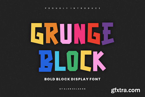 Grunge Block HXM9Y7L