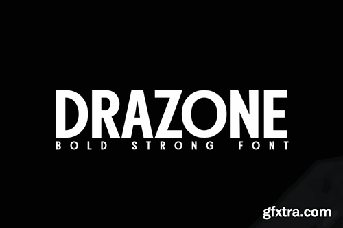 Drazone Strong Font WXY6ZNK