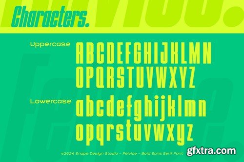 Felvice - The Bold Font GRUKLDK