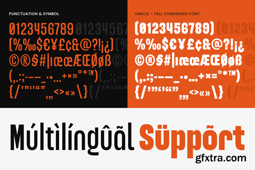 Omica - Tall Condensed Font YQUNGF2