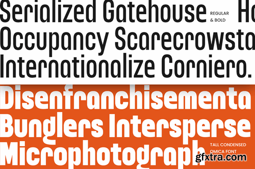 Omica - Tall Condensed Font YQUNGF2