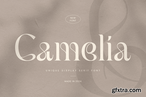 Camelia - Unique Display Serif Font BDQX8NN