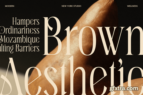 Aqila - Condensed Luxury Font T8WKK5B