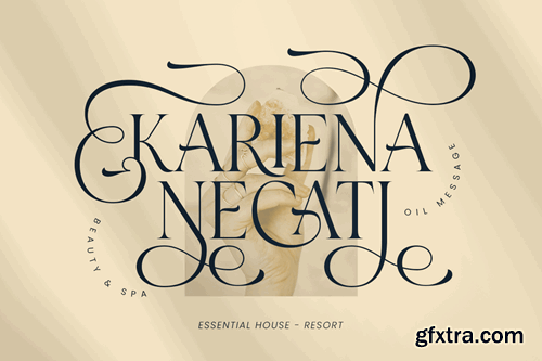 Siren - Lavish Luxury Font ZKYE3R2