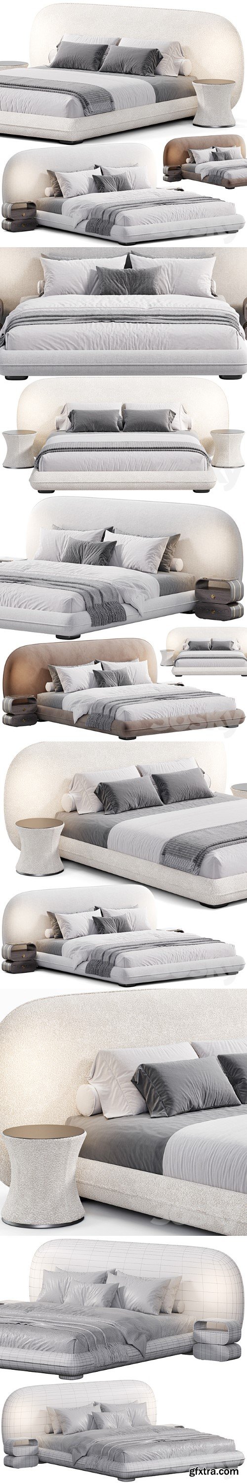 Bari Bed by Como Casa