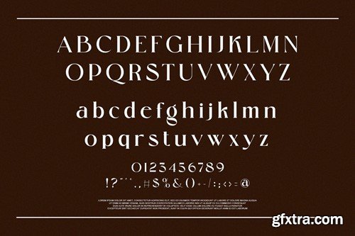 Qilsand Elegant Ligature Serif ANHER52