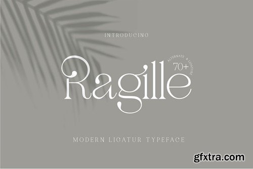 Ragille || Modern Serif Typeface 7QFLWA2