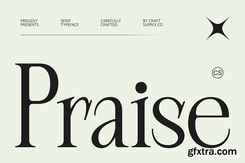 Praise – Elegant Font PP8HSS6