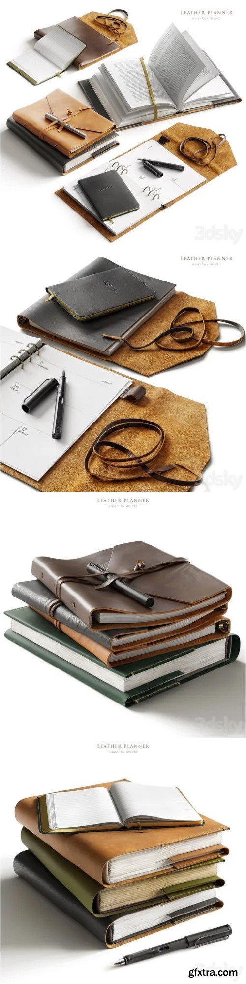 Leather planner