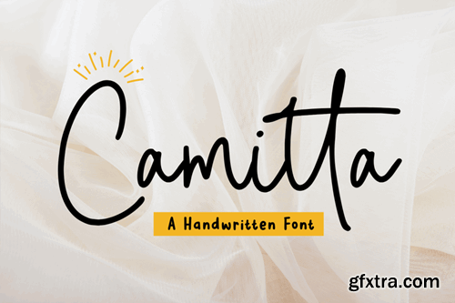 Camitta - Monoline Script Font KEPNQUE