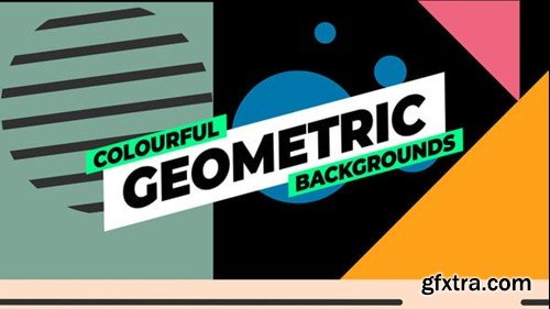 Videohive Geometric Backgrounds 55529064