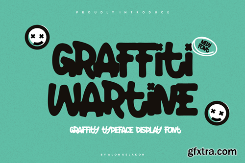 Graffiti Wartine JP67LDQ