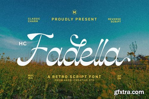 Hc Fadella Retro Script ATCLEVV