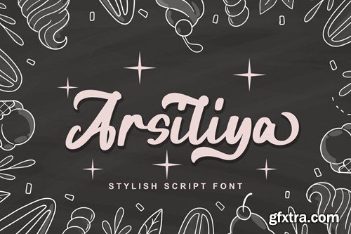 Arsiliya - Stylish Script Font TPDYFCG