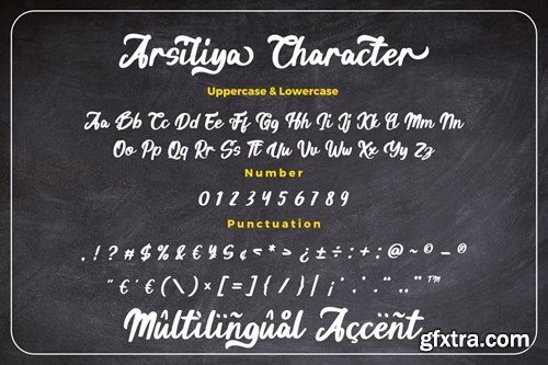 Arsiliya - Stylish Script Font TPDYFCG