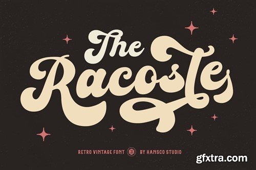 Racoste Retro Font 96B7Y53