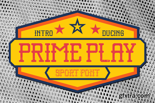 Prime Play - Sport Font A5784FU