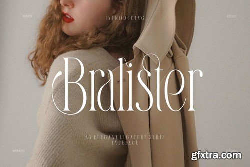 Bralister An Elegant Ligature Serif 8C6GL66