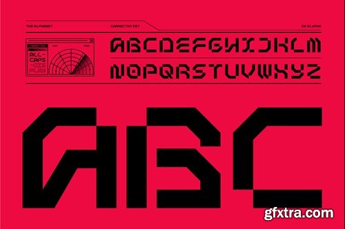 Excofles – Modern Mecha Display Font 6FGTL8H