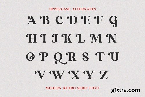 Baithe || Modern Retro Serif HSW6KF8