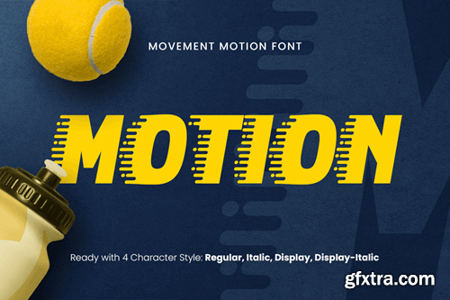 Motion Font EGZFPXR