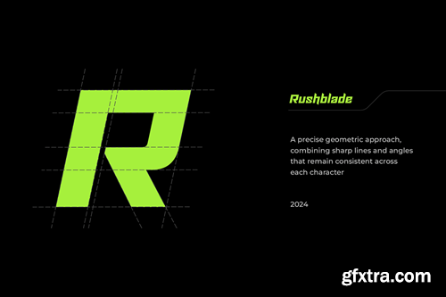 Rushblade Font 6CRBGKZ