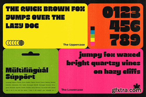 Kradix - Experimental Bold Fonts XVYE8YK