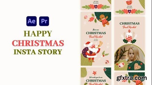 Videohive Christmas Food Market Instagram Story 55504982