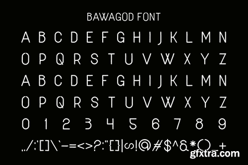 Bawagod - Modern Sans Font RADZGZK