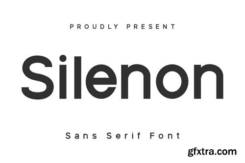 Silenon Sans Serif Font Display VUV9C67