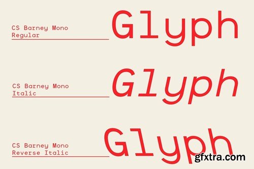 Barney Mono – Monospaced Font Z8HEN6M