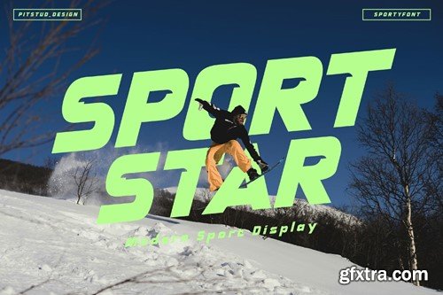 Sportstars - Sport Event Font VHJ7PHD