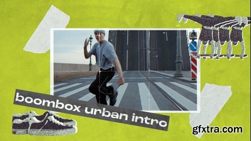 Videohive Boombox - Urban Intro 55517317