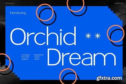 Orchid Dream Elegant Sans Serif Font G367B3G