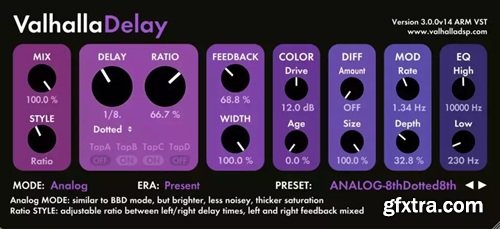 Valhalla DSP Valhalla Delay v3.0.0