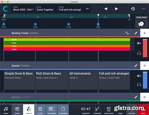 Audio Modeling Camelot v2.2.13