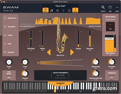 Audio Modeling SWAM Saxophones 3 v3.8.2