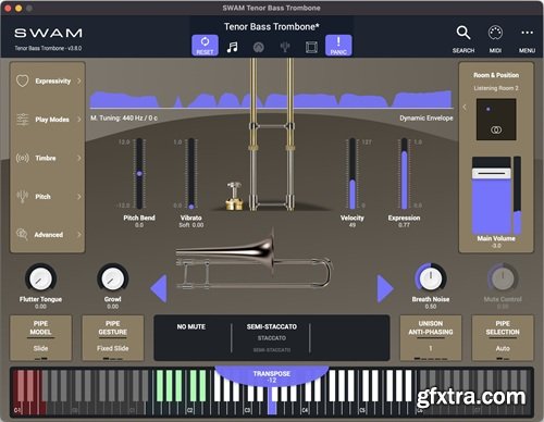 Audio Modeling SWAM Trombones v3.8.2