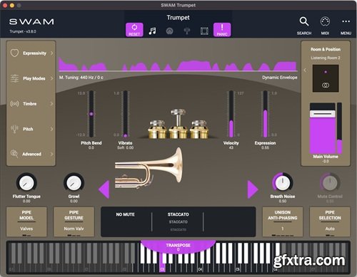 Audio Modeling SWAM Trumpets v3.8.2