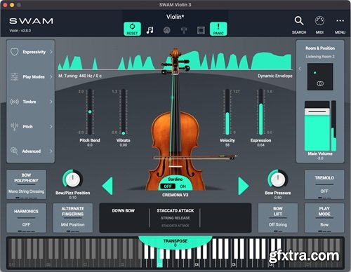 Audio Modeling SWAM Violin 3 v3.8.2